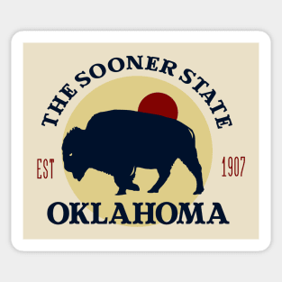 Oklahoma, Sooner State Sticker